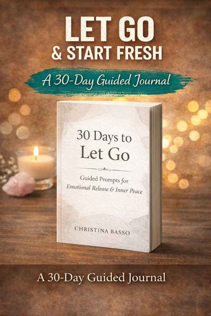30 days to let go — guided journal for emotional release
